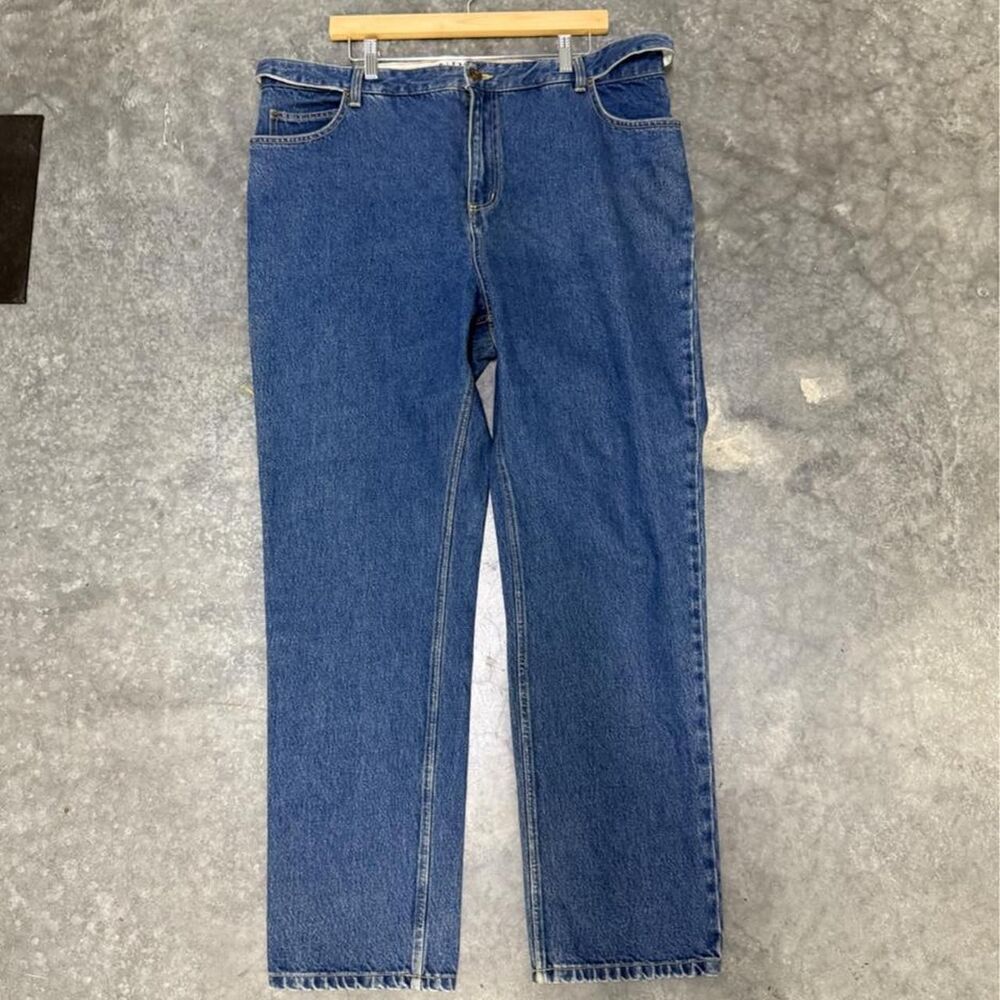Lands-end Women's Blue and Navy Jeans
